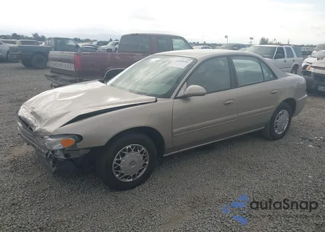 2002 Buick Century Custom z USA, uszkodzony, nr VIN 2G4WS52J021300549